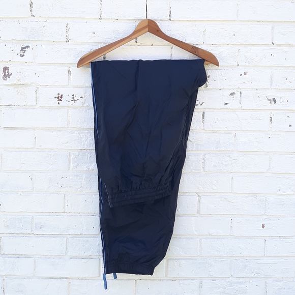 Vintage 90s Nylon Track Pants Joggers size XL - Picture 1 of 9